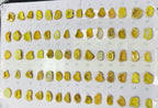 Geode Stones (Pendant) by Selection 20-25 mm Yellow For Making Pendant Jewelry