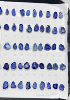 Geode Stones (Pendant) by Selection 15-20 mm Blue For Making Pendant Jewelry