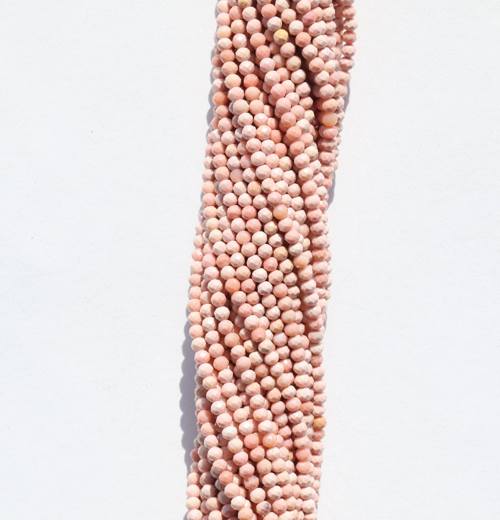 1 Line Natural Gemstone Beads 2 - 2.5 mm - Meena Design