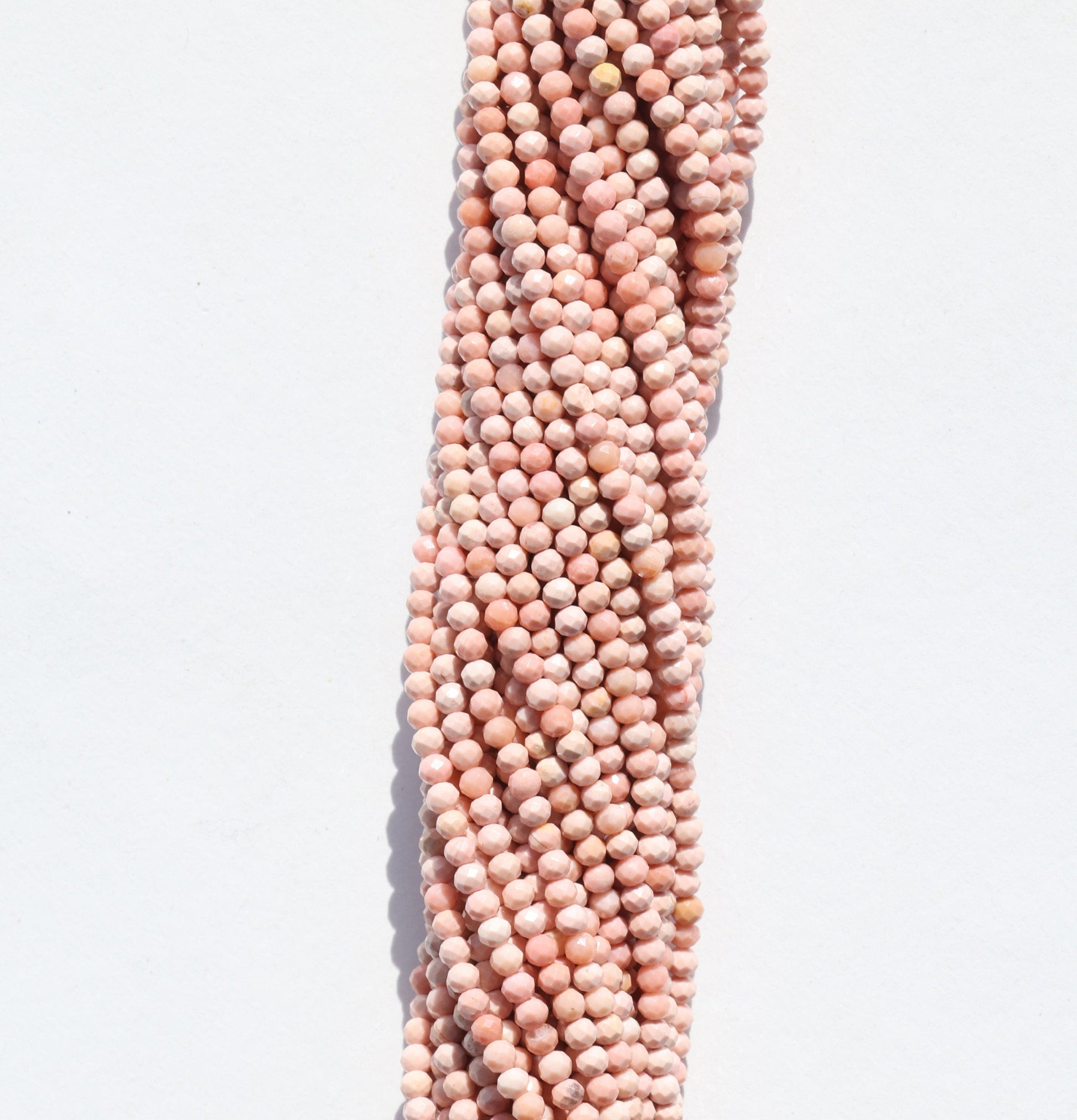 1 Line Natural Gemstone Beads 2 - 2.5 mm - Meena Design
