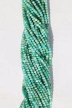 1 Line Natural Gemstone Beads Faceted 2.5 MM, Jewelry Making Supplies - Meena Design