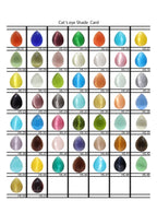 8 * 12 MM Pear Stud Earpost Faceted Briolette Gemstone Gold Plated Brass - Meena Design