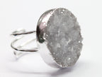 Adjustable Ring * Druzy Ring * Crystal Ring * Gemstone Ring * Statement Ring * Quartz Ring * Large Druzy Ring * Ring Druzy Round * - Meena Design