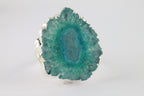 Beautiful Solar Quartz Handmade Ring, Unique Gift Idea for Her, Elegant Solar Quartz Flower Ring, Gifts For Her, Free Shipping, 25-30 mm - Meena Design