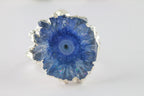 Beautiful Solar Quartz Handmade Ring, Unique Gift Idea for Her, Elegant Solar Quartz Flower Ring, Gifts For Her, Free Shipping, 25-30 mm - Meena Design