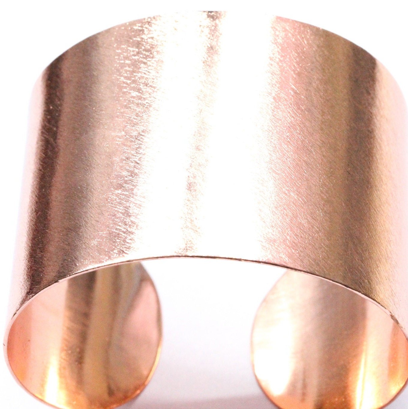 Cuff Bracelet Rose Gold - Meena Design