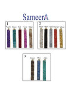 Druzy Bars Natural Gemstone Pendants And Connectors - Meena Design