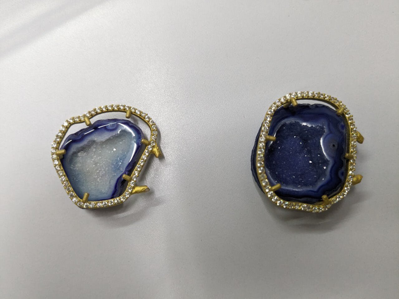 Geode Ring Cz - Meena Design