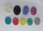 Large Oval Druzy gemstones 15 - 70 mm Long gemstone supplies