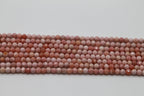 Lines Beads Pink Opal Size 2 MM - Meena Design