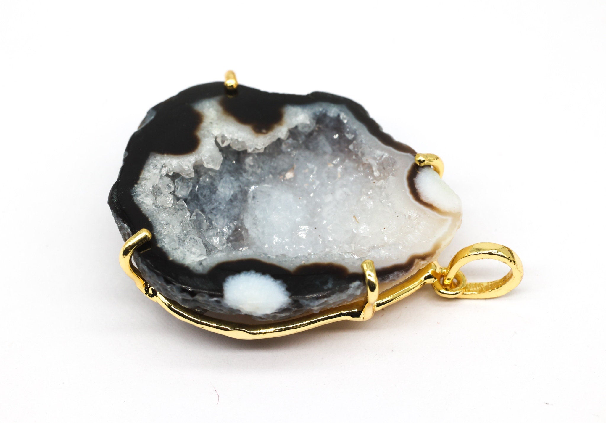 Pendants Agate Druzy Geode - Meena Design