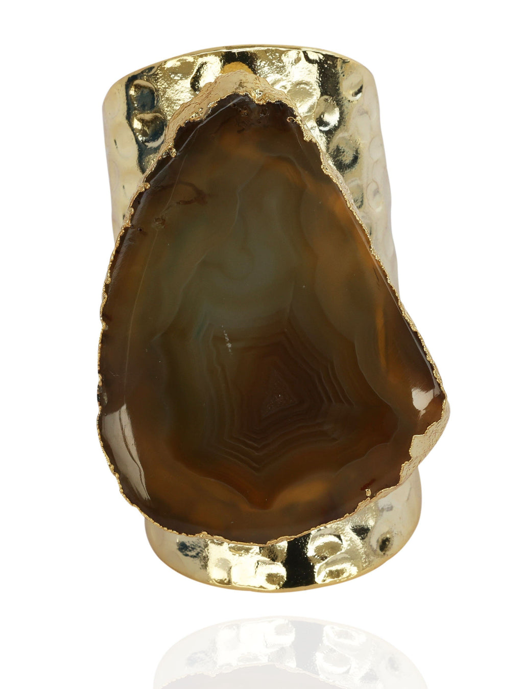 Rings Cuff Agate - Meena Design
