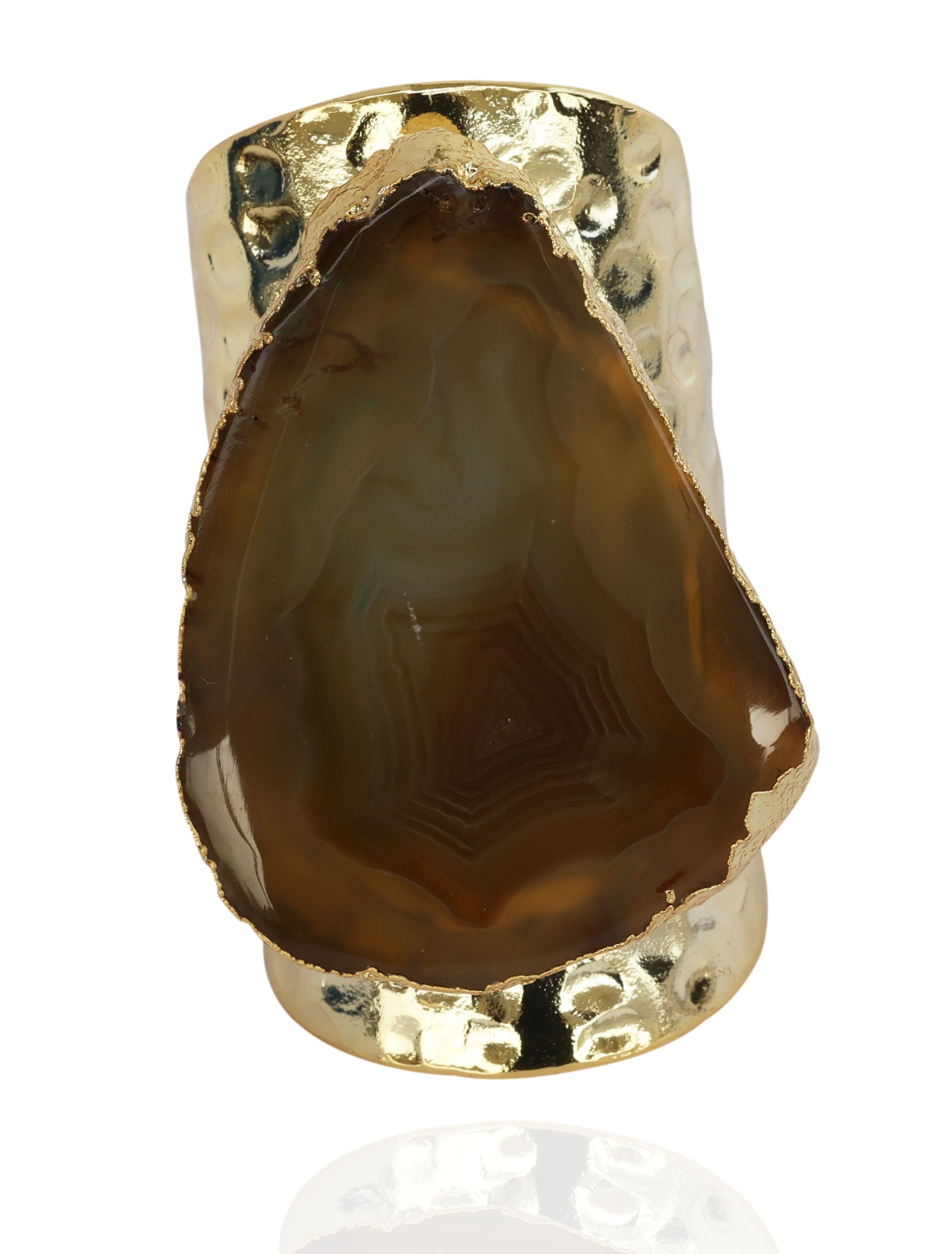 Rings Cuff Agate - Meena Design