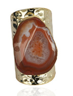 Rings Cuff Agate - Meena Design