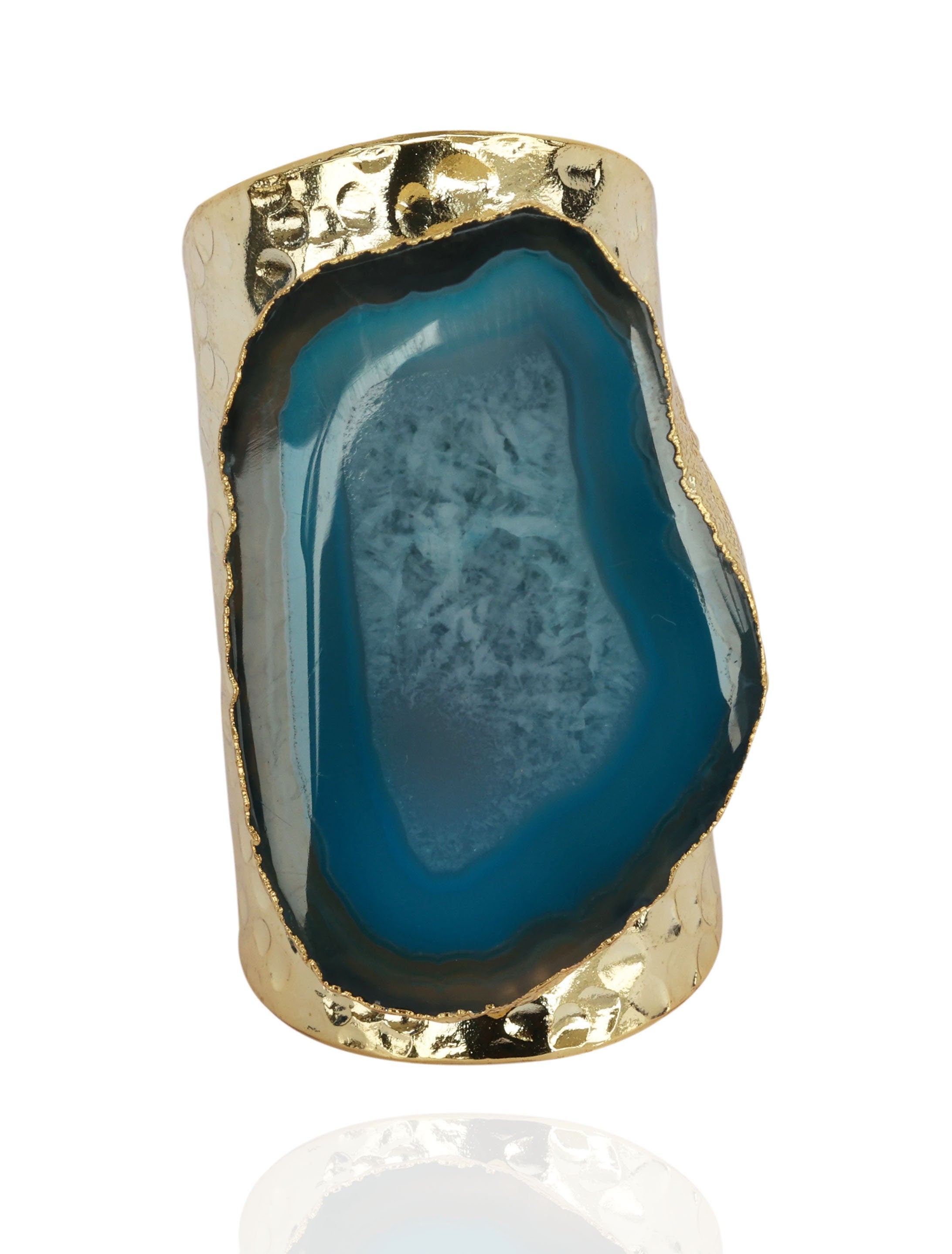 Rings Cuff Agate - Meena Design