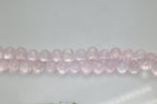 Rose Quartz Tear Drop Faceted Beads - Meena Design